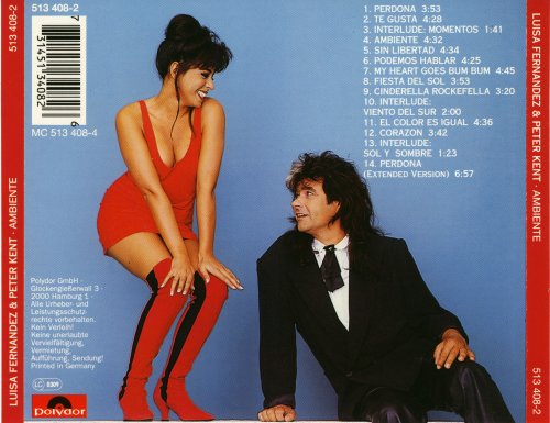 Luisa Fernandez & Peter Kent - Ambiente (1992) CD-Rip