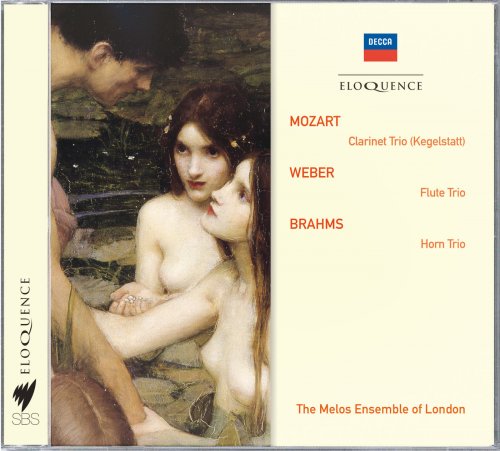 The Melos Ensemble Of London - Mozart: Clarinet Trio; Weber: Flute Trio; Brahms: Horn Trio (2013)