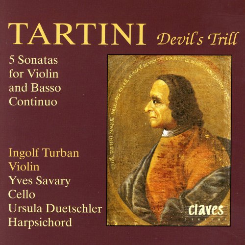 Ingolf Turban, Yves Savary, Ursula Duetschler - Tartini: Five Sonatas for Violin & Basso Continuo (1991)
