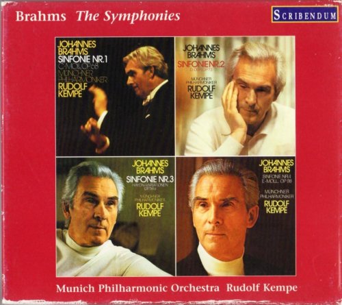 Munich Philharmonic Orchestra, Rudolf Kempe - Brahms: The Symphonies (3 CD Set) (2001)