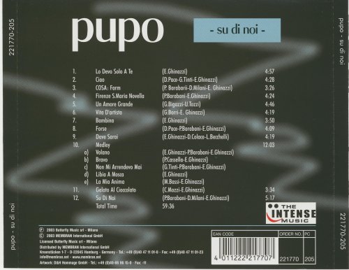 Pupo - Su Di Noi (2003) CD-Rip