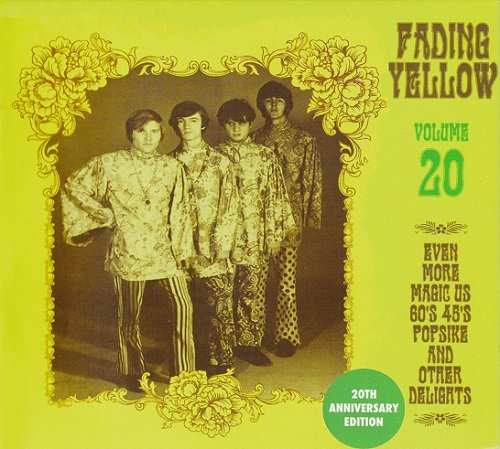 Various Artists - Fading Yellow Volume 20 (Even More Magic US 60's 45's Popsike And Other Delights) (2023)