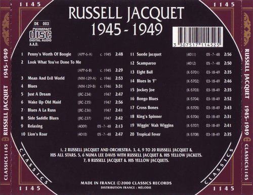 Russell Jacquet - The Chronological Classics: 1945-1949 (2000)