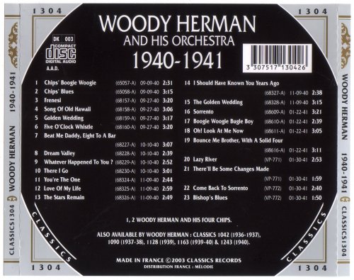 Woody Herman - The Chronological Classics: 1940-1941 (2003)