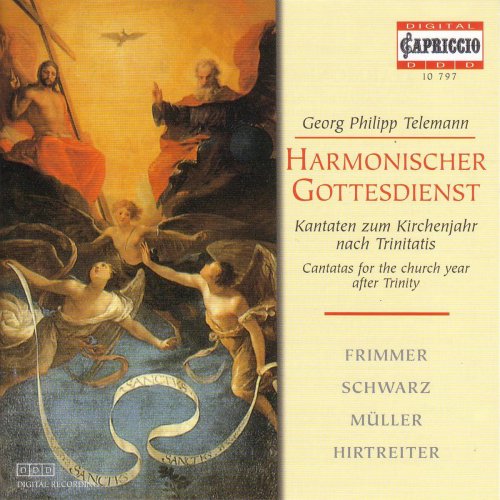Monika Frimmer, Rufus Müller, Bernhard Hirtreiter, Gotthold Schwarz - Telemann: Harmonischer Gottesdienst (1999)