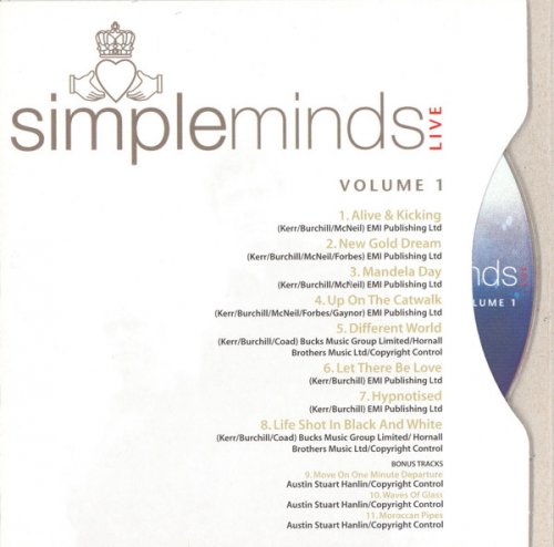 Simple Minds - Sunday Express: Live, Volumes 1 & 2 (2007) CD-Rip