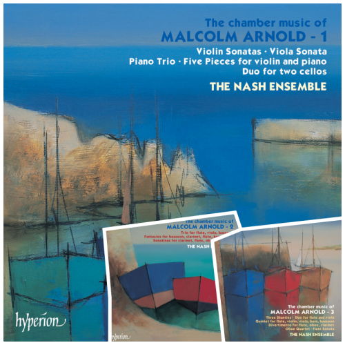 The Nash Ensemble - Sir Malcolm Arnold: Chamber Music, Vol. 1-3 (1988)