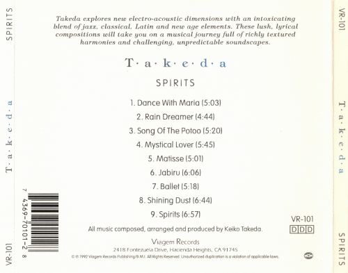 Keiko Takeda - Spirits (1992)