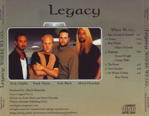 Legacy - Where We Go... (2000)