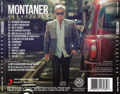 Ricardo Montaner - Agradecido (2014) CD-Rip