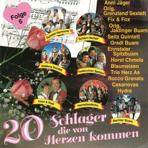 VA - 20 Schlager die von Herzen kommen (2016)