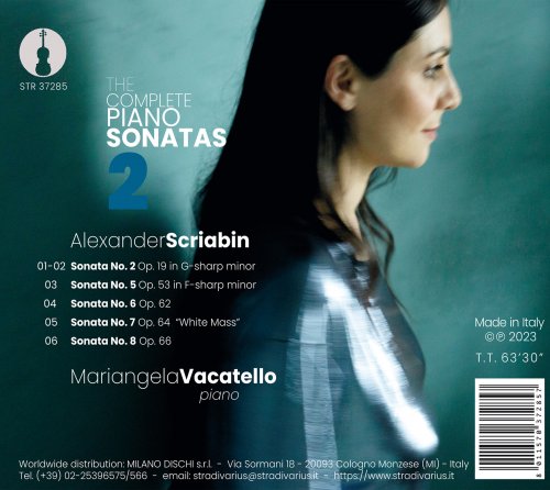 Mariangela Vacatello - Scriabin: Complete Piano Sonatas, Vol. 2 (2024) [Hi-Res]