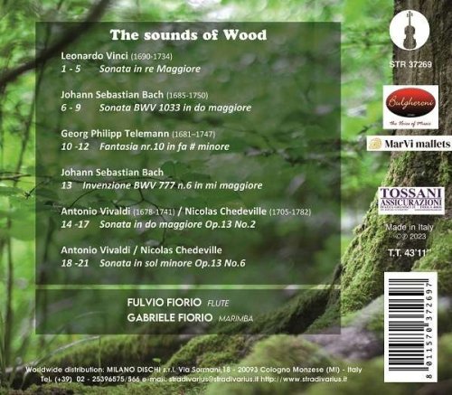 Fulvio Fiorio, Gabriele Fiorio - The Sounds of Wood (2024) [Hi-Res]