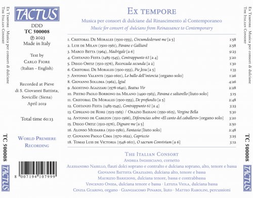 The Italian Consort - Ex Tempore (2024) [Hi-Res]