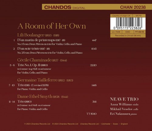 Neave Trio - A Room of Her Own (2024) [Hi-Res]