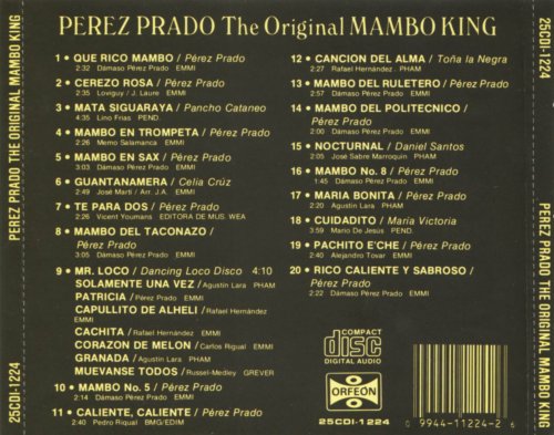 Perez Prado - The Original Mambo King (1992)