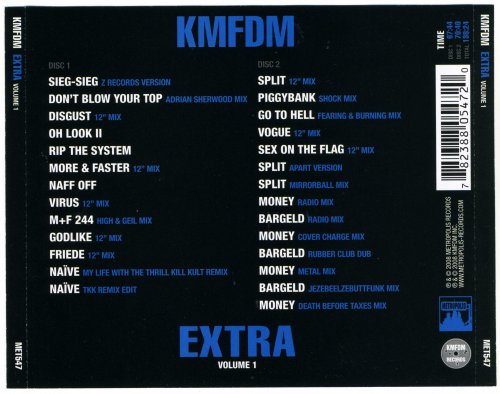 KMFDM - Extra, Volume 1 (2008)