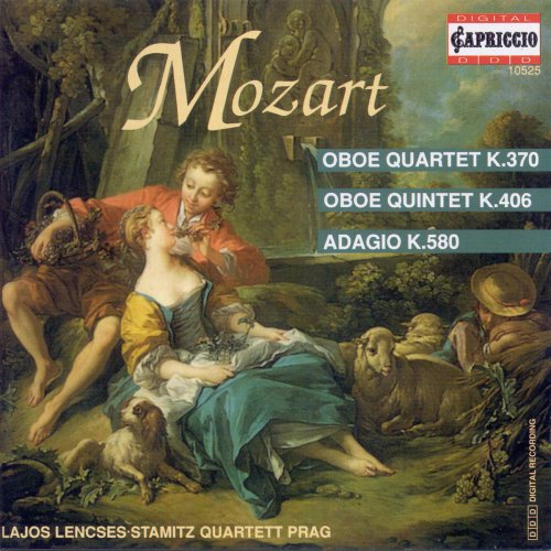 Lajos Lences, Stamitz Quartett Prag - Mozart: Oboe Quartet, Oboe Quintet, Adagio (1995)