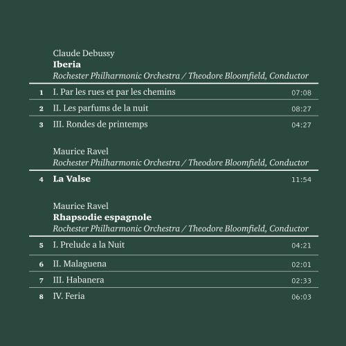 Theodore Bloomfield - Debussy: Iberia / Ravel: La Valse, Rhapsodie (1960) [2013] Hi-Res