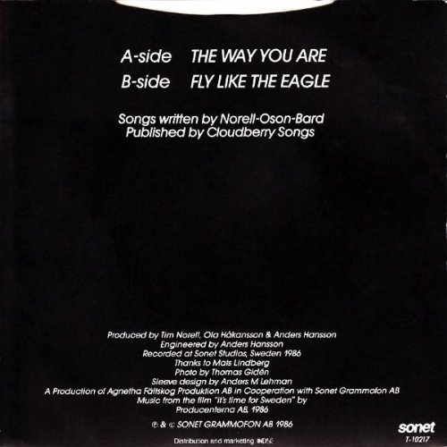 Agnetha Faltskog & Ola Hakansson - The Way You Are (1986) LP