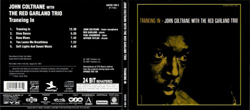 John Coltrane & The Red Garland Trio - Traneing In (2001)