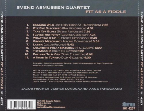 Svend Asmussen - Fit as a Fiddle (1997)