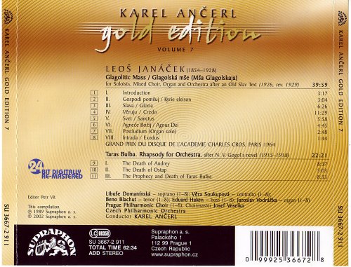 Karel Ancerl - Gold Edition: Janáček: Glagolitic Mass, Taras Bulba (2002)