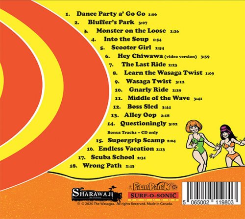 Mark Malibu And The Wasagas - Dance Party A' Go Go (Deluxe Edition) (2020)