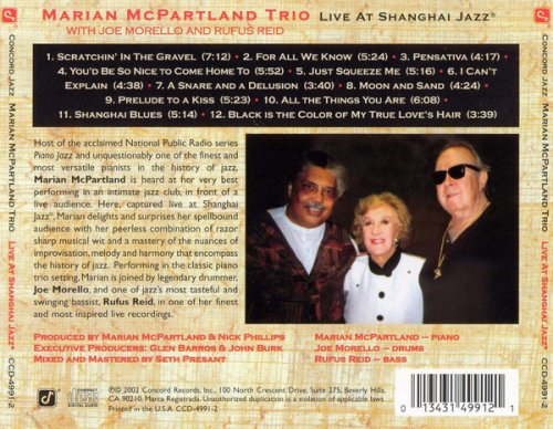 Marian McPartland Trio - Live at Shanghai Jazz (2002)