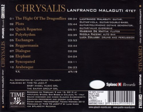 Lanfranco Malaguti 4tet - Chrysalis (2013)