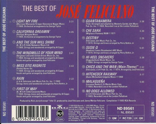 Jose Feliciano - The Best Of (1990)