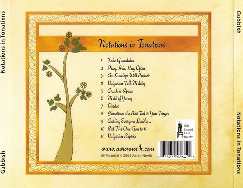 Gubbish - Notations In Tonations (2004)