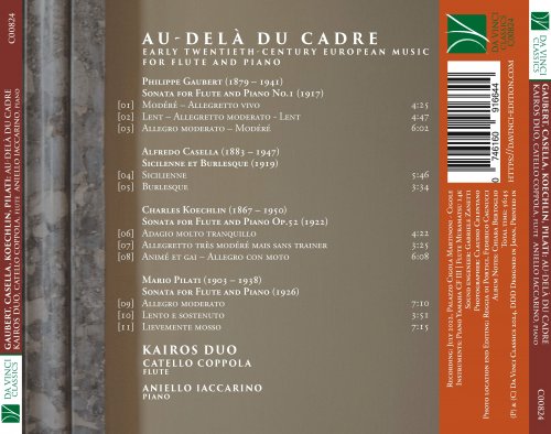 Catello Coppola, Aniello Iaccarino - Gaubert, Casella, Koechlin, Pilati: Au-Delà Du Cadre (Early Twentieth-Century European Music for Flute and Piano) (2024)