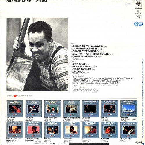 Charlie Mingus - Ah Um (1983) LP