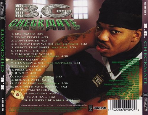 B.G. - Checkmate (2000) FLAC