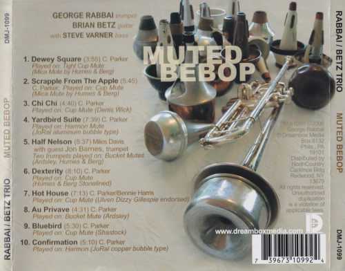 George Rabbai & Brian Betz Trio - Muted Bebop (2006)