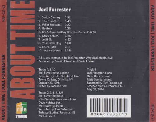 Joel Forrester - About Time (2014)