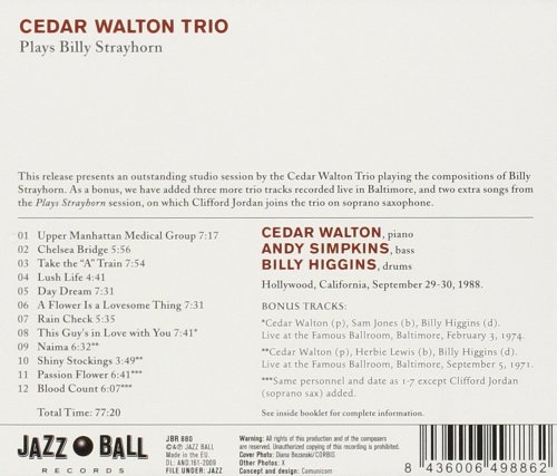 Cedar Walton Trio - Plays Billy Strayhorn (2009)