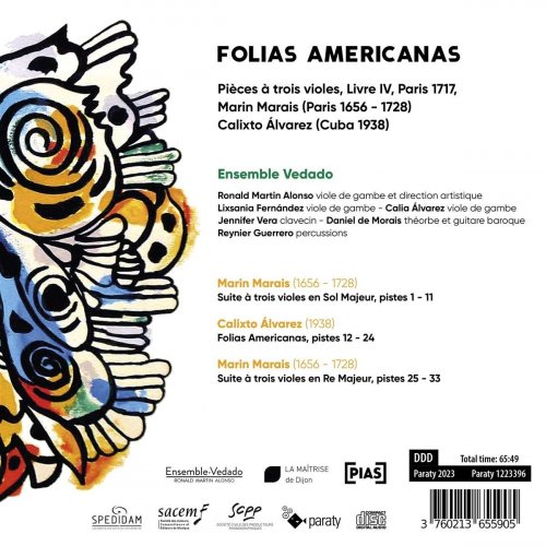 Ensemble Vedado, Ronald Martin Alonso - Folias Americanas (2024) [Hi-Res]