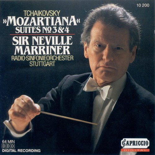 Stuttgart Radio Symphony Orchestra, Neville Marriner - Tchaikovsky: Suites Nos. 3 & 4 (1988)