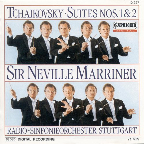 Stuttgart Radio Symphony Orchestra, Neville Marriner - Tchaikovsky: Suites Nos. 1 & 2 (1988)