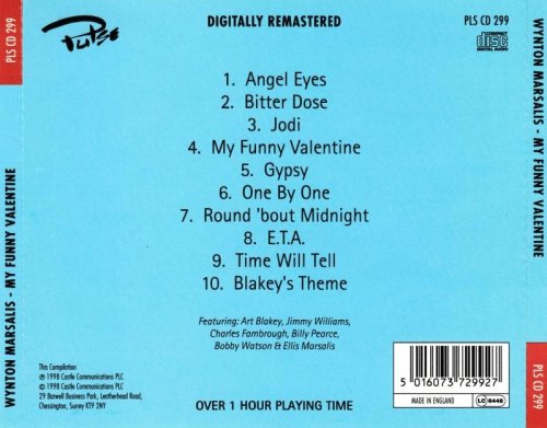 Wynton Marsalis - My Funny Valentine: Live at Bubba's (1998)
