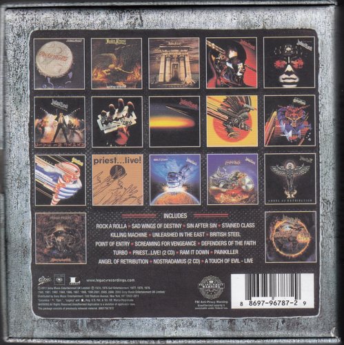Judas Priest - The Complete Albums Collection (2012) [19CD Box Set]
