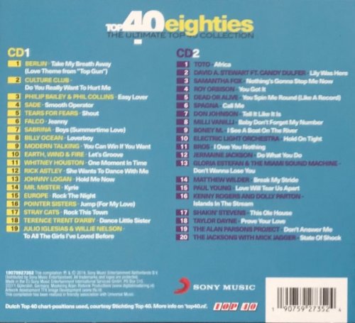 VA - Top 40 Eighties (The Ultimate Top 40 Collection) (2CD) (2019) CD FLAC