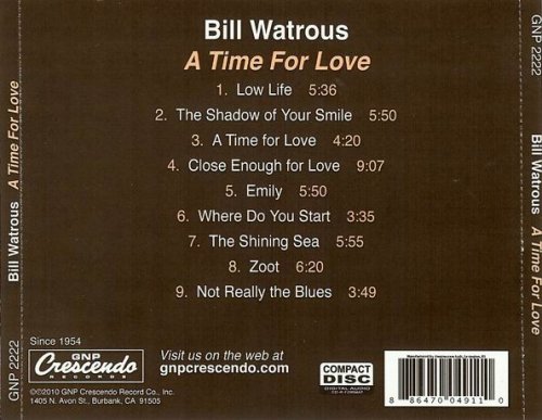 Bill Watrous - A Time For Love (1993)