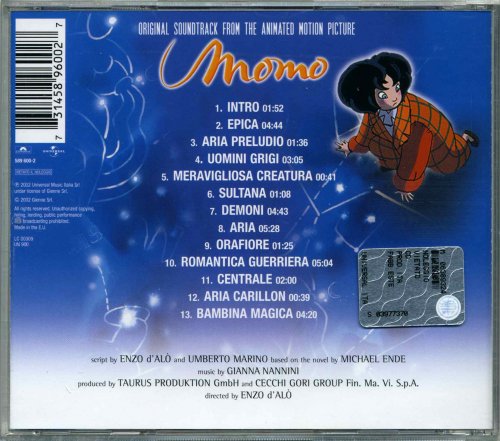 Gianna Nannini - Momo (2002) CD-Rip