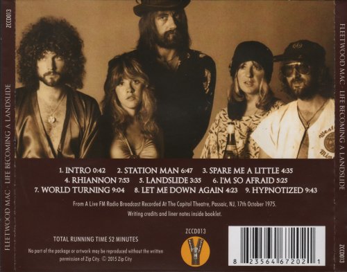 Fleetwood Mac - Live Becoming A Landslide (2015) CD-Rip