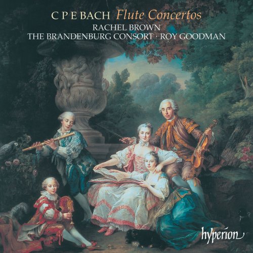 Rachel Brown, The Brandenburg Consort, Roy Goodman - C.P.E. Bach: 3 Flute Concertos (2001)