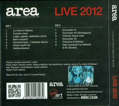 Area - Live 2012 (2012)