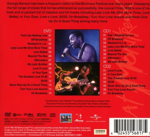 George Benson - Live at Montreux 1986 (2023) CD Rip